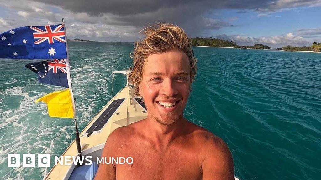La travesía de 15 meses del joven que cruzó el Pacífico a remo en solitario desde Perú