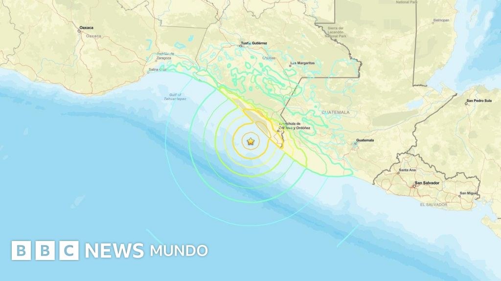 Un terremoto de magnitud 7,3 sacude la costa del Pacífico frente a México y Guatemala: emiten alerta de tsunami